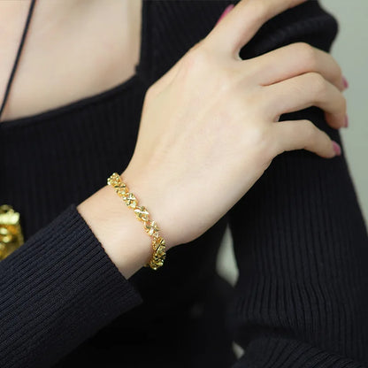 Fashion  Gold Color Bracelet Jewelry Gifts