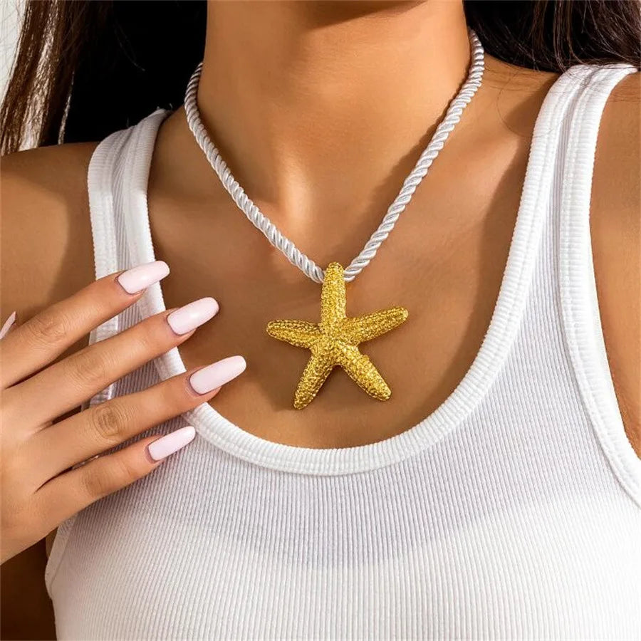 Starfish Necklace for Women