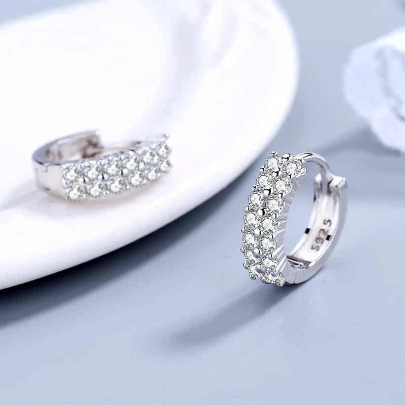 Sterling silver Earrings Fashion High Quality Jewelry