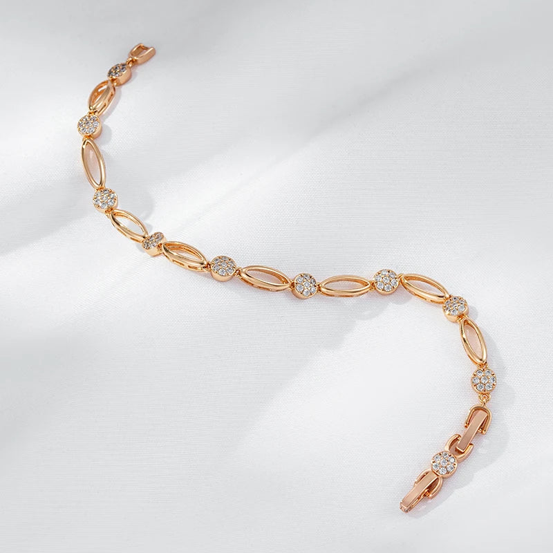 Rose Gold Color Bracelet for Women Luxury