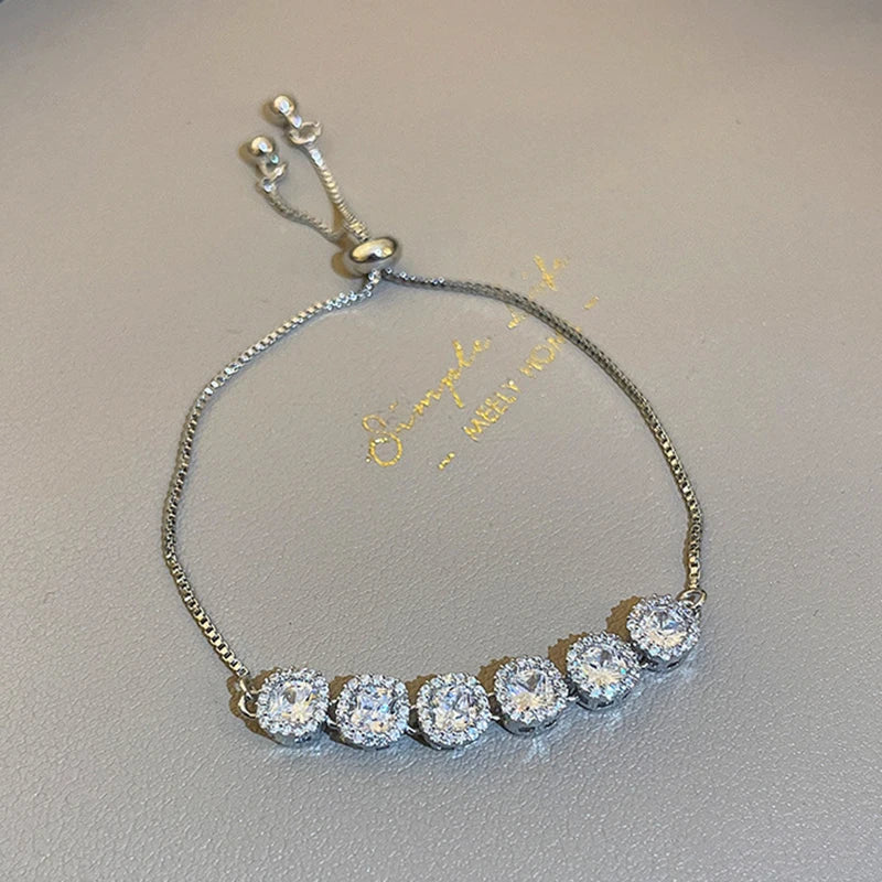 Bracelet For Women New Fashion Sparkling Gold Color