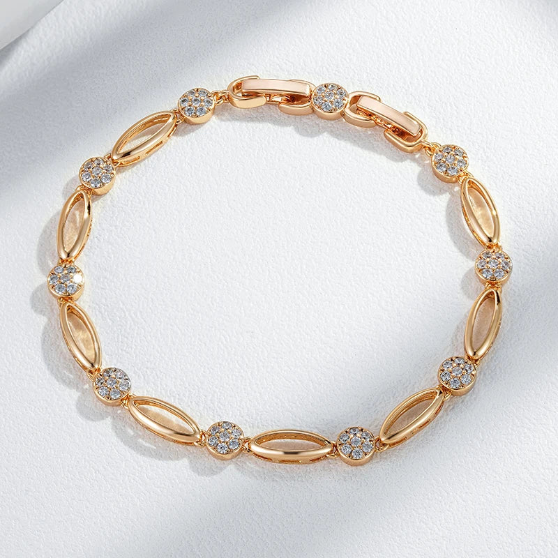 Rose Gold Color Bracelet for Women Luxury