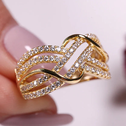 Cross Rings Women Wedding