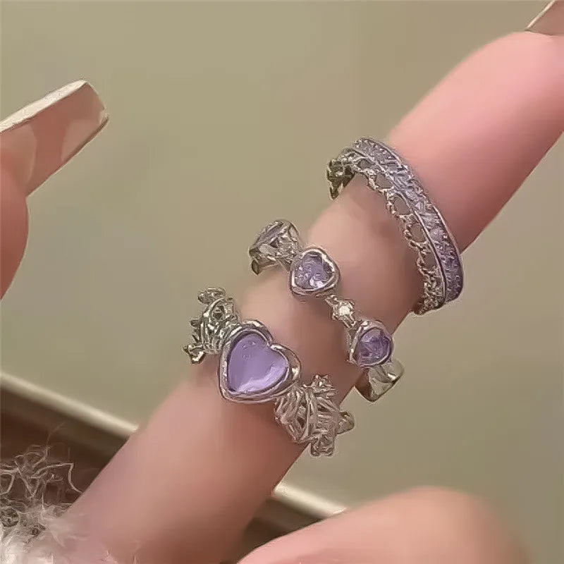 Rings Set for Women Girls New Fashion Jewelry