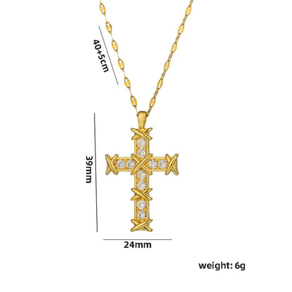 Necklace For Women  Gold Plated Stainless Steel Clavicle Chain Necklaces