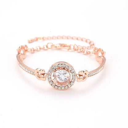 Bracelet For Women New Fashion Sparkling Gold Color