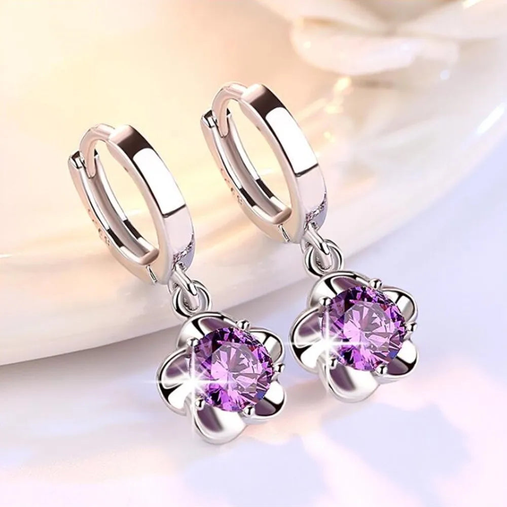 Sterling Silver Earrings Jewelry High Quality