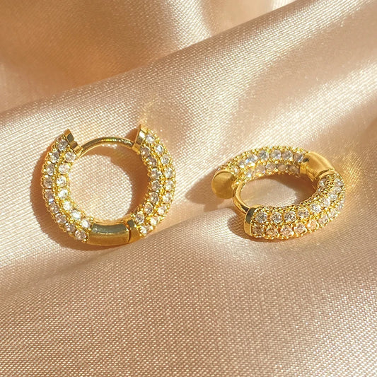 Luxury Women Small Hoop Earrings