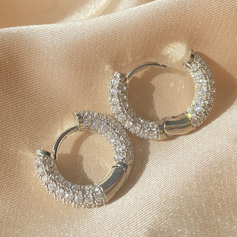 Luxury Women Small Hoop Earrings