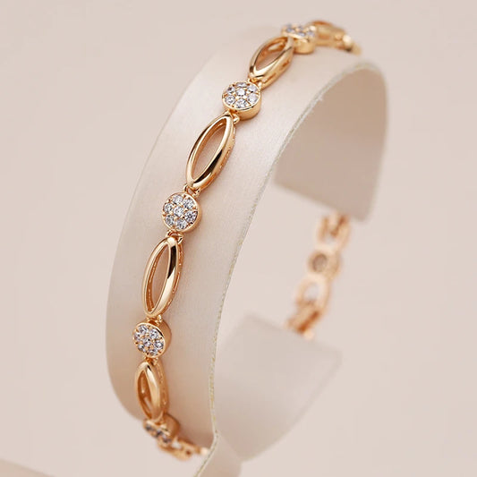 Rose Gold Color Bracelet for Women Luxury