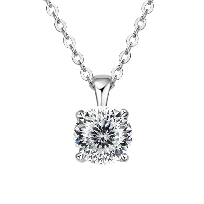 Classic Necklace Women Silver