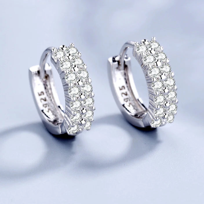 Sterling silver Earrings Fashion High Quality Jewelry