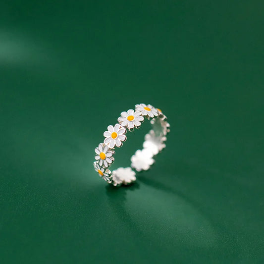 Fashion Daisy Flower Rings For Women