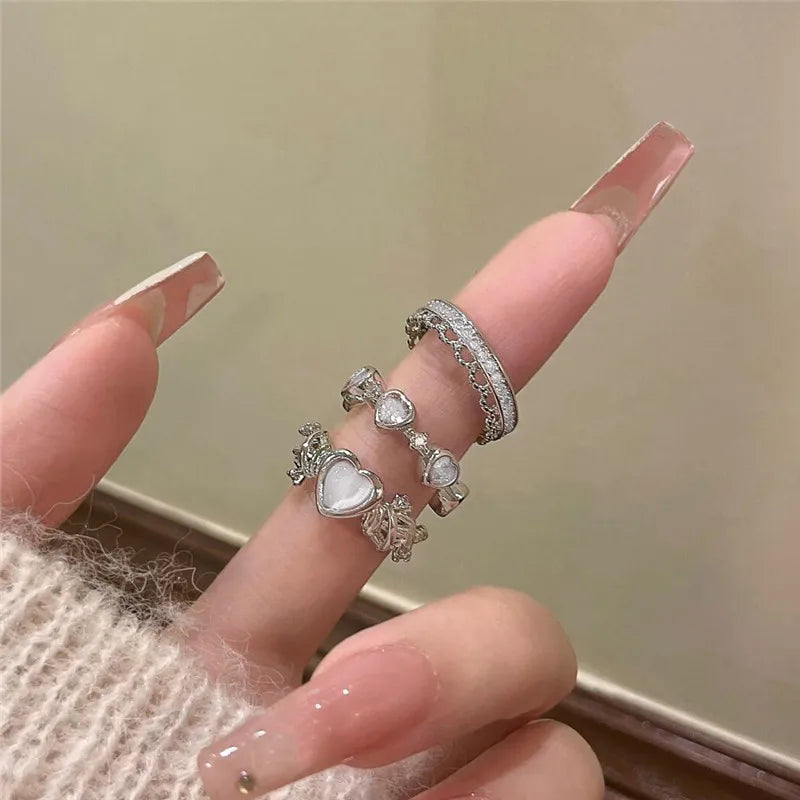 Rings Set for Women Girls New Fashion Jewelry