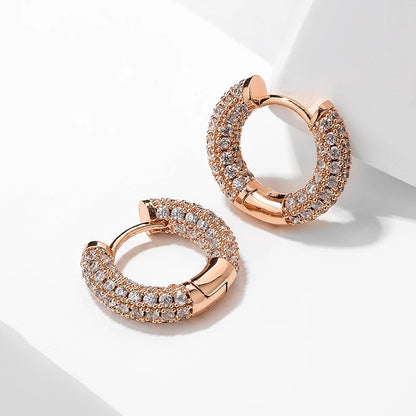 Luxury Women Small Hoop Earrings