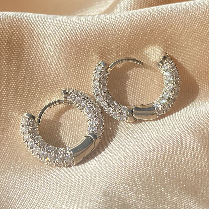 Luxury Women Small Hoop Earrings