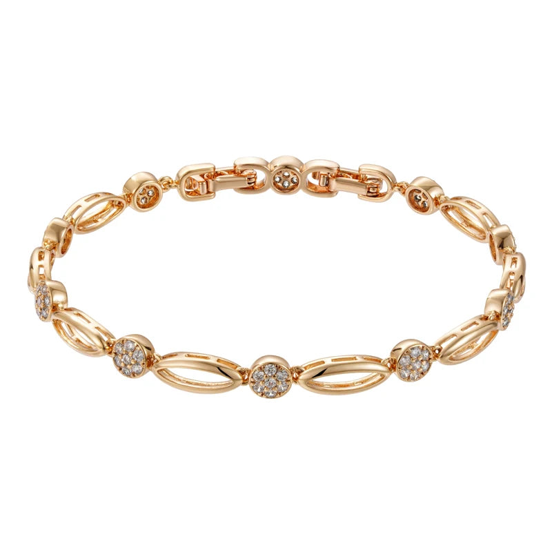 Rose Gold Color Bracelet for Women Luxury